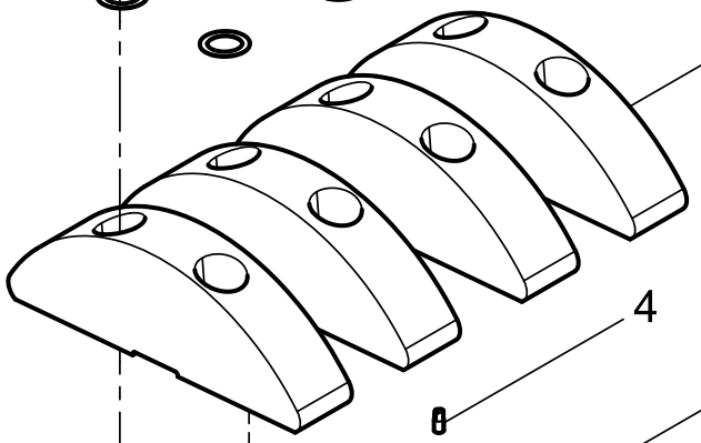 331002000098 Counterweight Baudouin High Quality OEM
