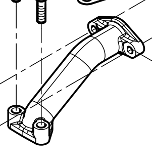 13614150P Oil Filter Oil Pipe Baudouin High Quality OEM