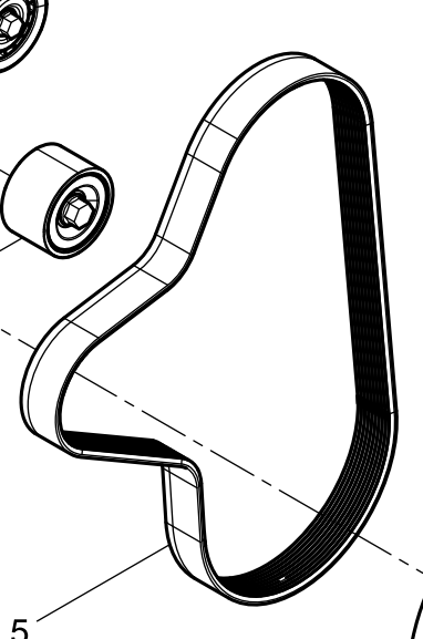 612630060974 Poly V Belt Baudouin High Quality OEM