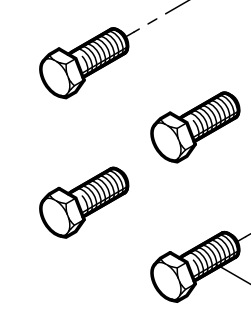 90003802438 Hexagon Head Bolt Baudouin High Quality OEM