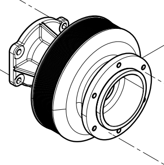 330250000086 Fan Bracket Assembly Baudouin High Quality OEM