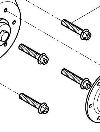 9000000120 Hexagon Flange Bolt Baudouin High Quality OEM