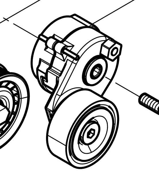 612630060972 Automatic Tensioner Baudouin High Quality OEM