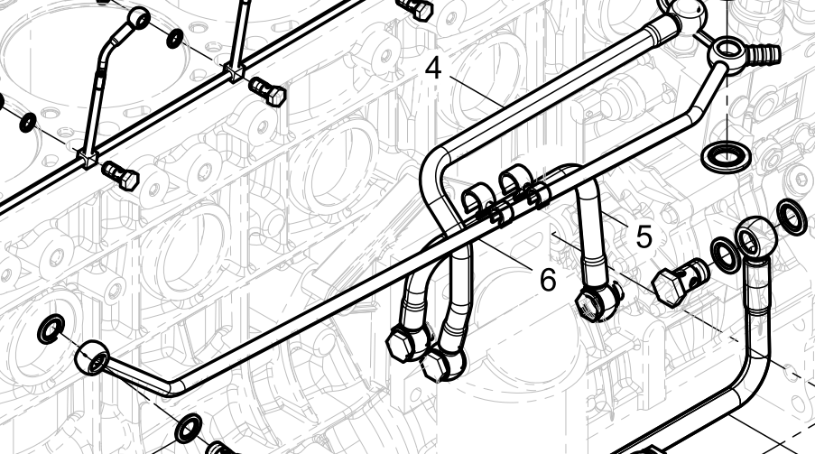 612600080949 Pipe Clamp Assembly Baudouin High Quality OEM