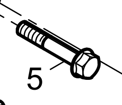 612639000090 Hexagon Head Bolt Baudouin High Quality OEM
