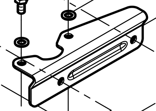 1000365412 Oil-gas Separator Bracket Baudouin High Quality OEM