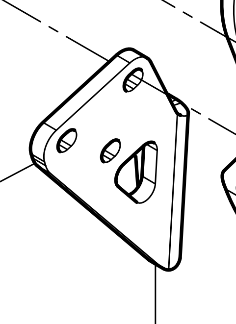 612630110973 Supercharger Bracket Baudouin High Quality OEM