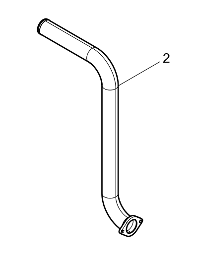 330203000356 Water-outlet Pipe Set Baudouin High Quality OEM