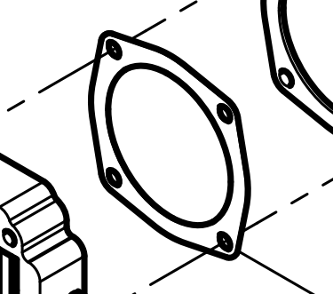 1000369255 Gasket Baudouin High Quality OEM