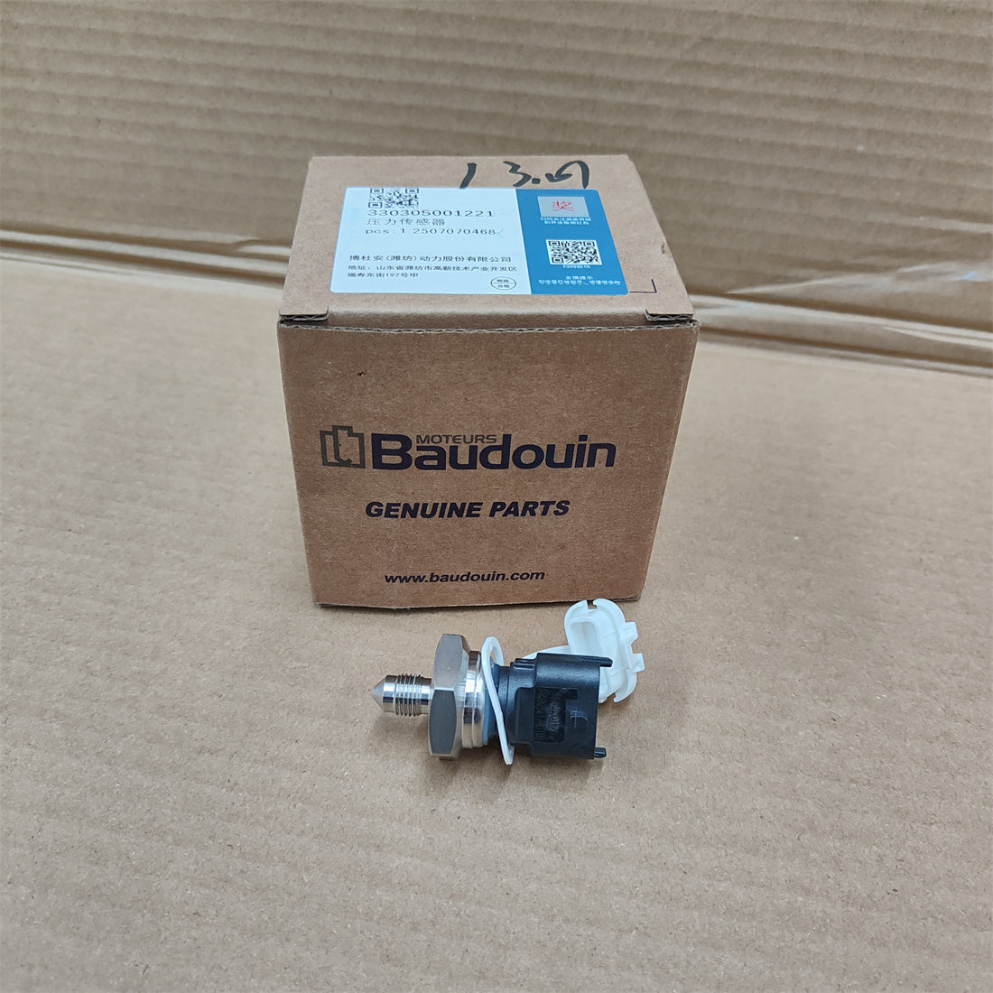 330305001221 Pressure Sensor Baudouin High Quality OEM