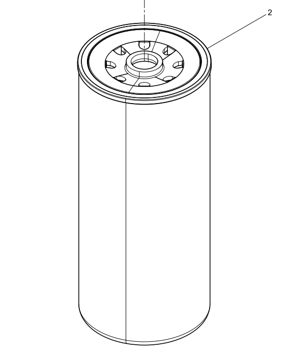 1001242123 Fuel Fine Filter Element Baudouin High Quality OEM