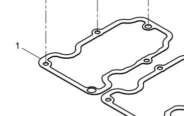 612630040007 Cylinder Head Cover Gasket Baudouin High Quality OEM