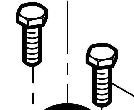 90003802444 Hexagon Head Bolt Baudouin High Quality OEM