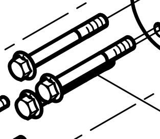 331002000188 Hexagon Flange Bolt Baudouin High Quality OEM