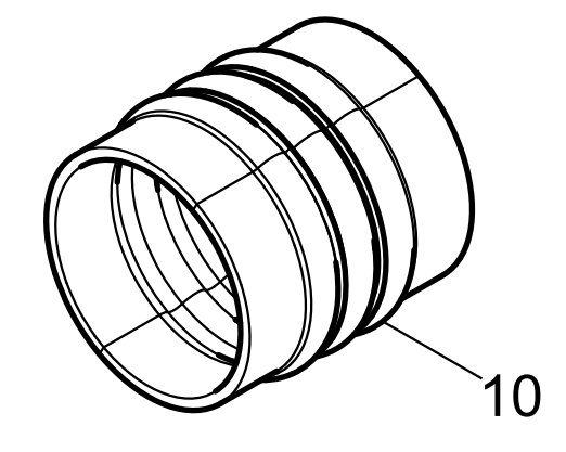 612600114928 Air Connecting Rubber Pipe Baudouin High Quality OEM
