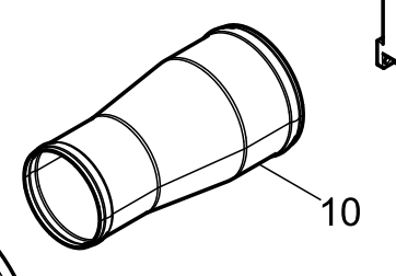 1001474265 Intake Connecting Pipe Baudouin High Quality OEM