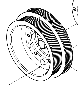 1000278659 Crankshaft Pulley Baudouin High Quality OEM