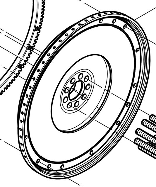 612630020335 Flywheel Baudouin High Quality OEM