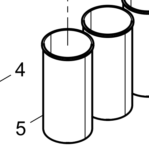 612700010010 Cylinder Liner Baudouin High Quality OEM