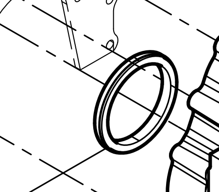 612630030009 Rear Oil Seal Baudouin High Quality OEM