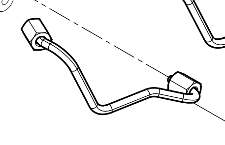 1000264696 High-pressure Fuel Pipe Assembly Baudouin High Quality OEM