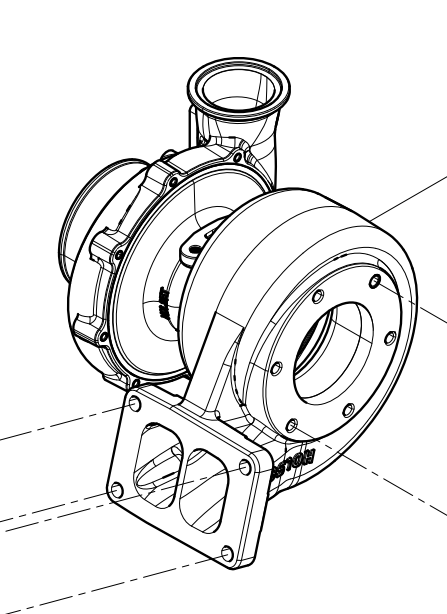 1000951745 Turbocharger Baudouin High Quality OEM