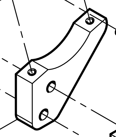 331005000060 Fuel Injection Pump Bracket Baudouin High Quality OEM