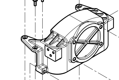 330202000006 Fan Bracket Baudouin High Quality OEM