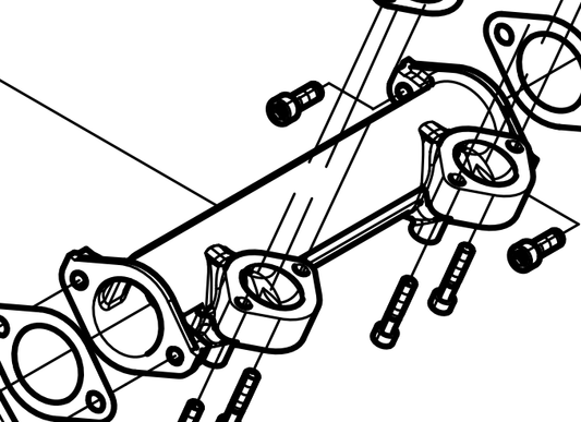 15033831W Water Pipe Baudouin High Quality OEM