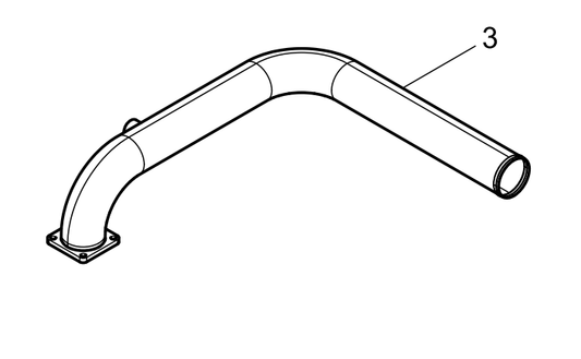 1000953087 Water Pump Water Pipe Assembly Baudouin High Quality OEM