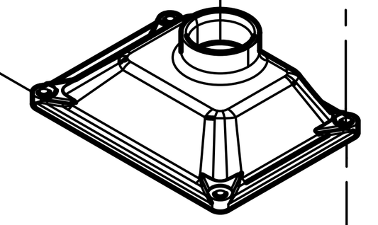 15012060G Suction Strainer Bonnet Baudouin High Quality OEM