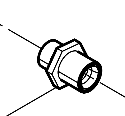 1000879941M Ferrule Straight Thread Elbow-body Baudouin High Quality OEM