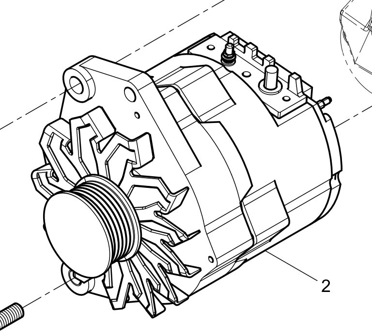 612630060248 Alternator Baudouin High Quality OEM