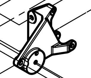 330225000022 Alternator Bracket Baudouin High Quality OEM