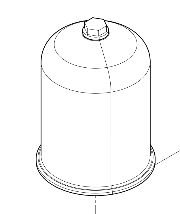 15540390D Spin-on Cartridge Lubricating Oil Filter Baudouin High Quality OEM