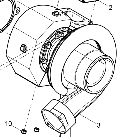 1000677771 Turbocharger Baudouin High Quality OEM