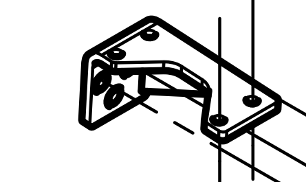 330203000030 Thermostat Bracket Baudouin High Quality OEM