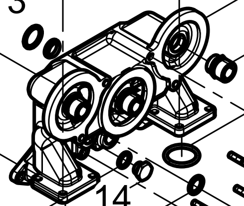 330204000176 Oil Filter Seat Baudouin High Quality OEM