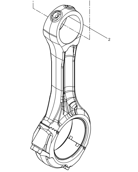 612630020004 Connecting Rod Assembly Baudouin High Quality OEM
