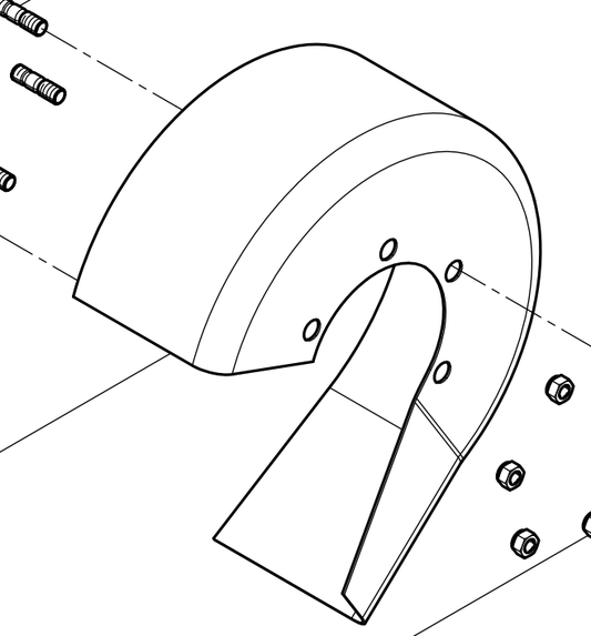 1004432837 Turbocharger Shield Baudouin High Quality OEM
