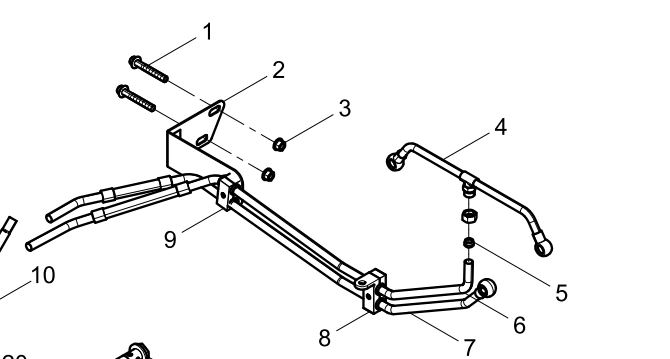 1000176820 Fuel-inlet Pipe Baudouin High Quality OEM