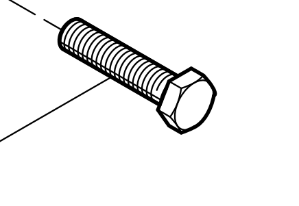 612639000014S Hexagon Head Bolt Baudouin High Quality OEM
