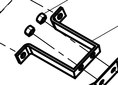 612700120009 Inter-cool Pipe Bracket Baudouin High Quality OEM