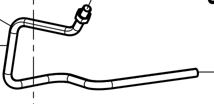 330210000126 Turbocharger Oil Pipe Assembly Baudouin High Quality OEM