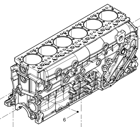 612630010771 Cylinder Block Preassembly Baudouin High Quality OEM