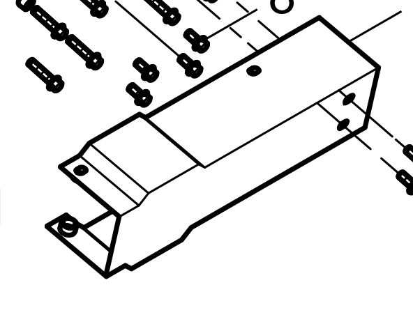 330209000152 Exhaust Manifold Heat Shield Assembly Baudouin High Quality OEM
