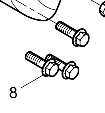 90011400006 Hexagon Flange Bolt Baudouin High Quality OEM
