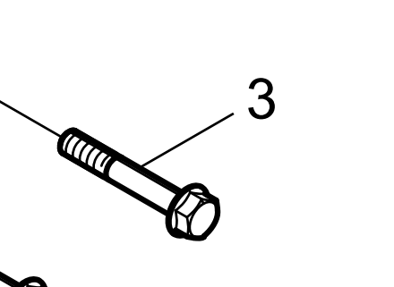 612639000053 Hexagon Head Bolt Baudouin High Quality OEM