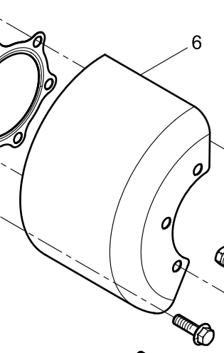 612600115040 Turbocharger Heat Shield Baudouin High Quality OEM