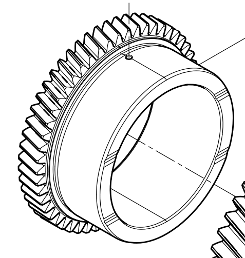 612630030016 Small Idler Gear Baudouin High Quality OEM